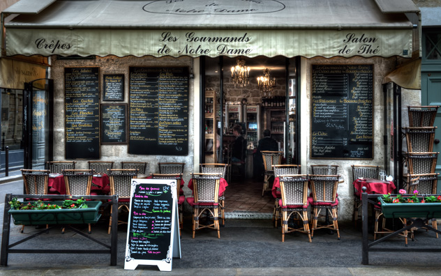 jeff strobel: les gourmands de notre dame (cafe - paris, france)