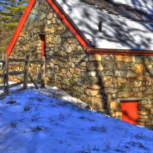 jeff strobel: mill in winter (sudbury, ma)